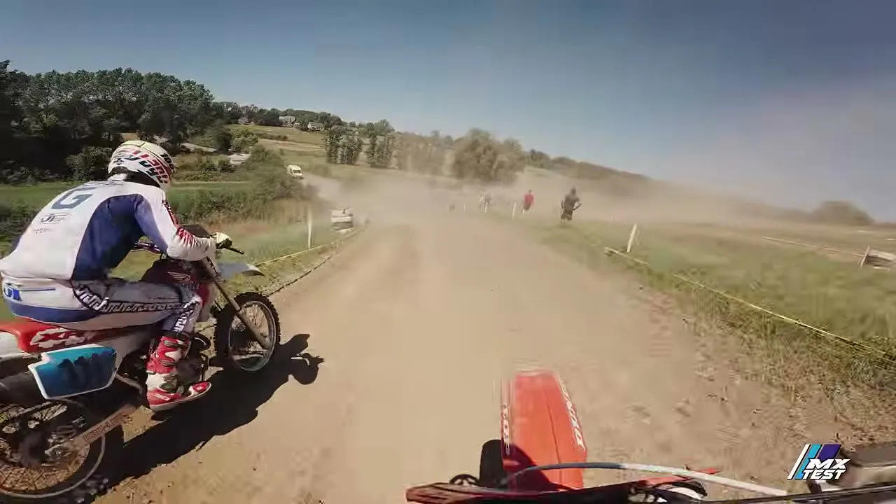 250 CR 1986 sur le ELF AMPL Motocross - 08