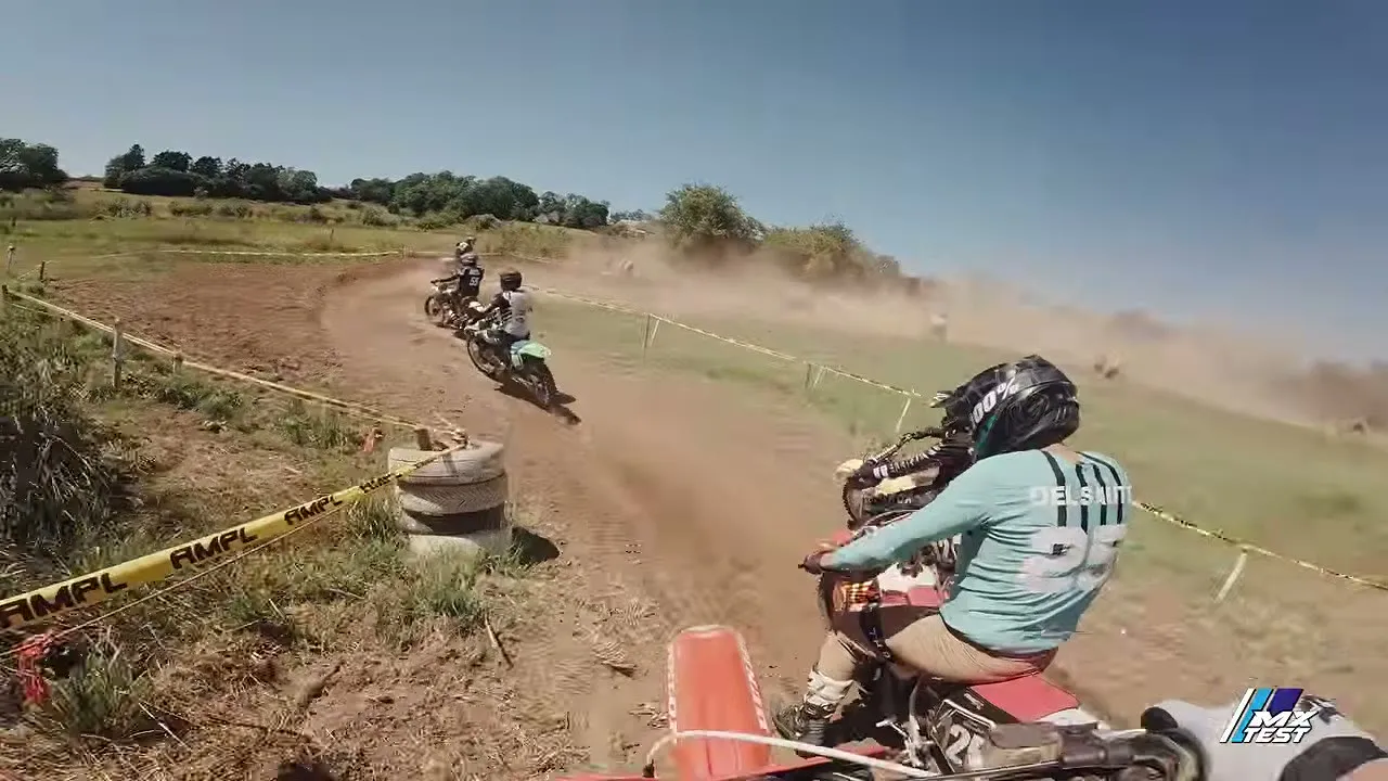 250 CR 1986 sur le ELF AMPL Motocross - 09