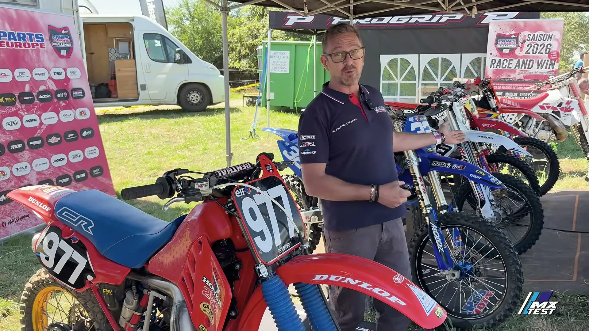 250 CR 1986 sur le ELF AMPL Motocross - 18