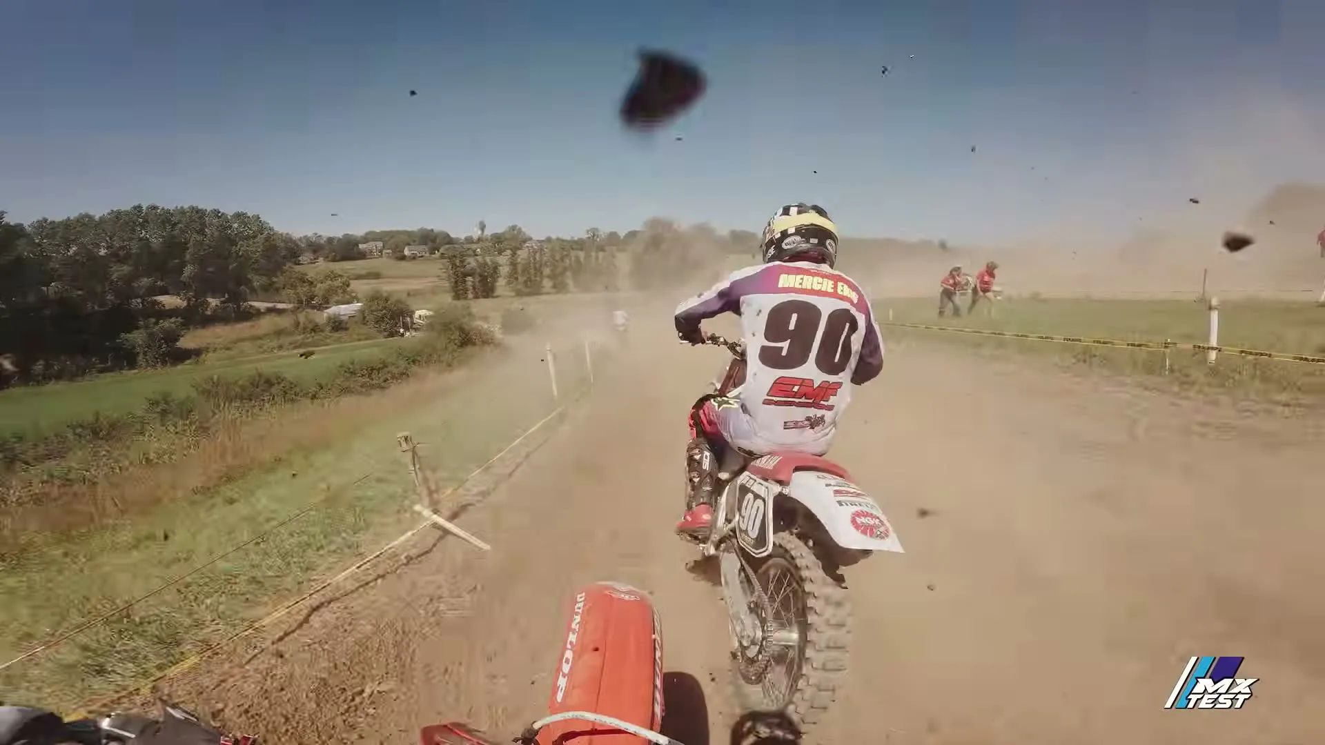 250 CR 1986 sur le ELF AMPL Motocross - 22
