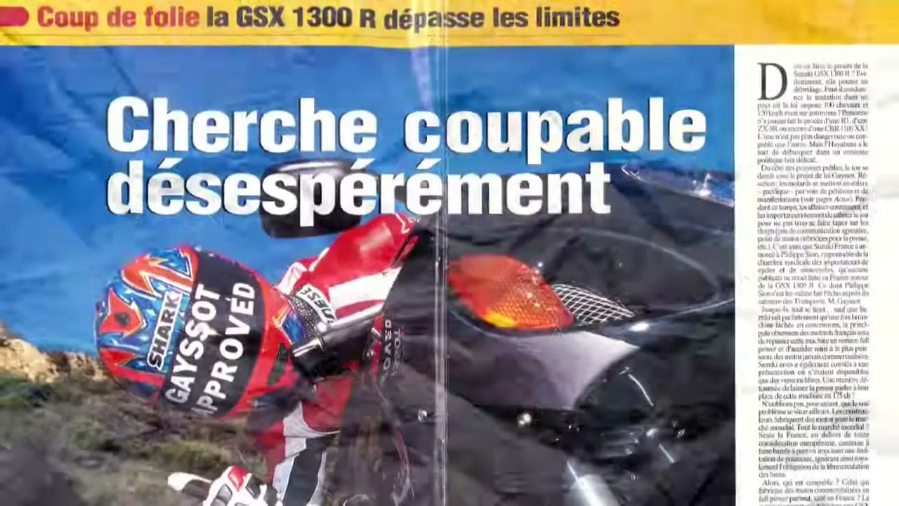 340 KM H dans l'affaire HAYABUSA, c'était lui ! - 19
