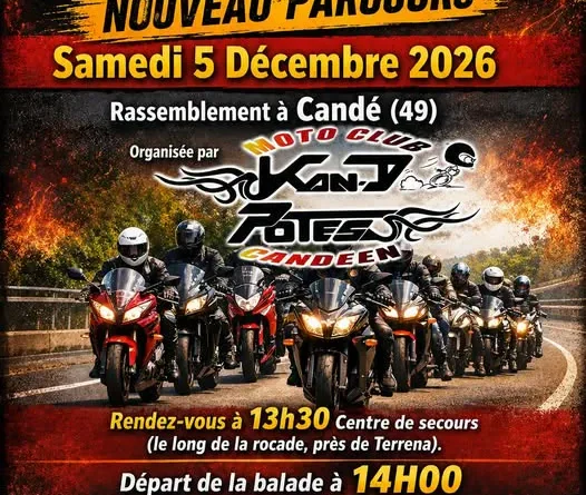 Balade Moto au Profit du Telethon avec