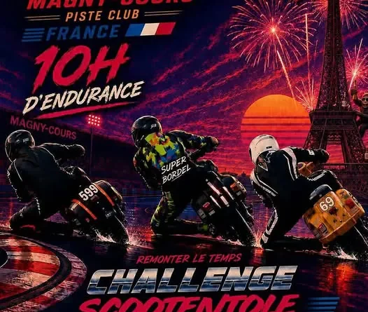 Challenge Scootentole sur le Circuit de