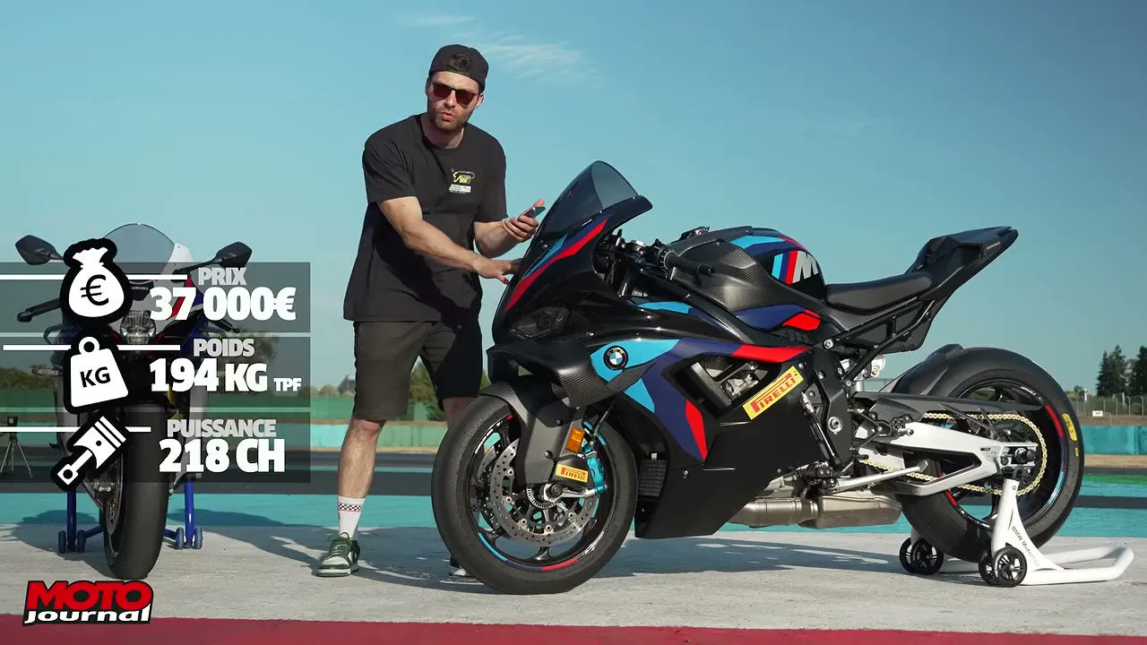 Comparatif Suzuki GSX-R 1000, BMW M1000 RR - 07