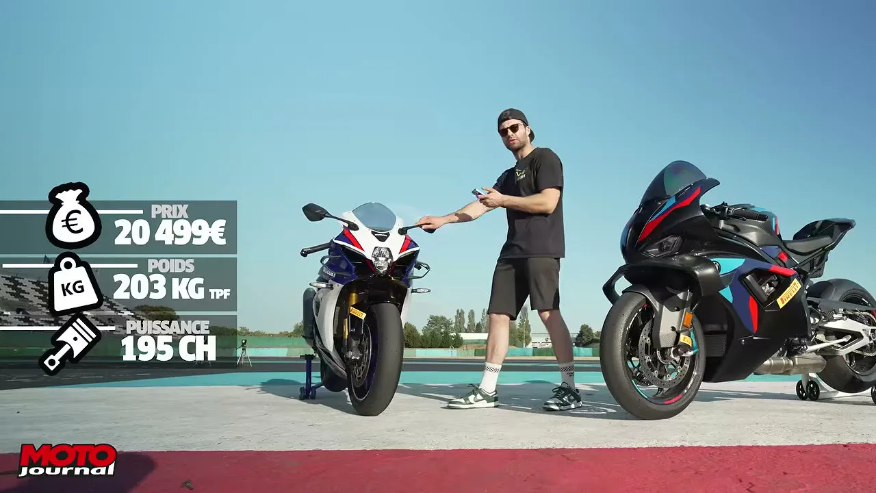 Comparatif Suzuki GSX-R 1000, BMW M1000 RR - 08