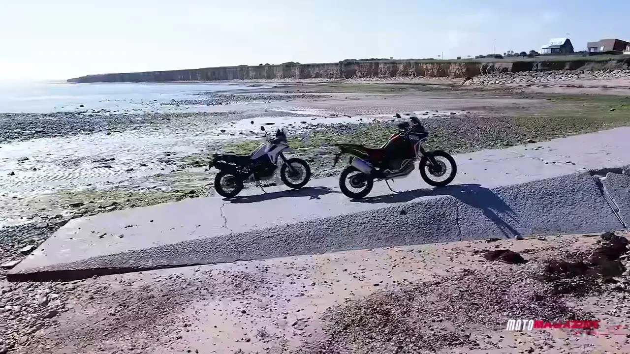 Gros Trails, CFMoto 1000 MT-X vs Honda Africa Twin - 09