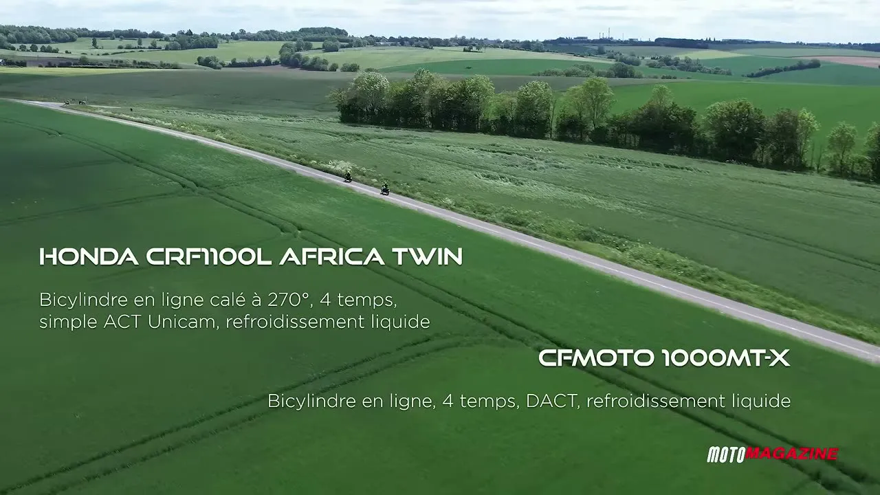Gros Trails, CFMoto 1000 MT-X vs Honda Africa Twin - 11