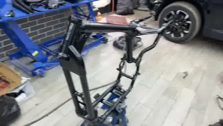 HARLEY DAVIDSON brûlée qui renaît - 21