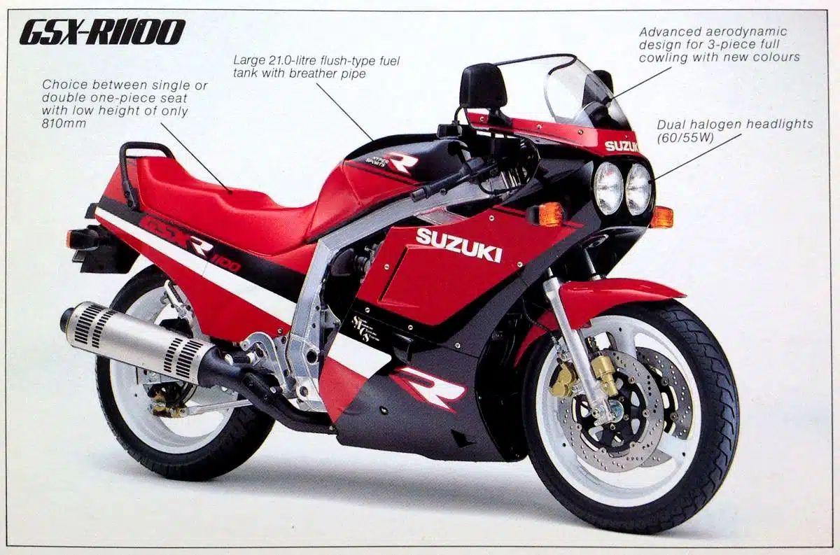 La saga des Suzuki 1100 GSX-R air-huile - 08