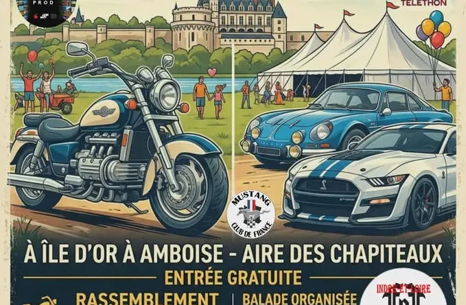 Rassemblement Automoto au Profit du Telethon